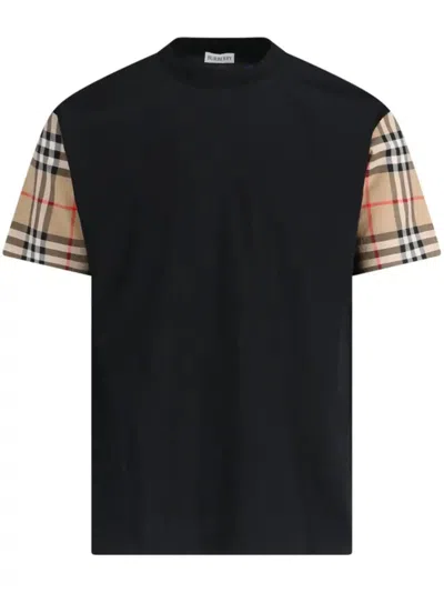 BURBERRY T-SHIRT MIT VINTAGE-CHECK
