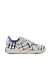 Burberry Vintage Check Sneakers In Lichen Ip Check