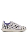 Burberry Vintage Check Sneakers In Negro
