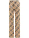 Burberry Vintage Check Trousers In Multi