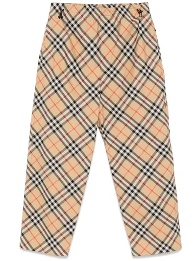BURBERRY VINTAGE-CHECK TROUSERS