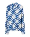 Burberry Vintage Check Long Sleeved Shirt In Blue