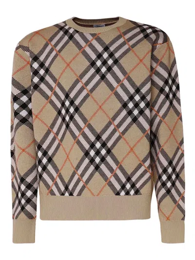 BURBERRY VINTAGE CHECK WOOL KNIT