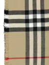 BURBERRY BURBERRY CHECK WOOL SCARF