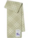 BURBERRY VINTAGE CHECK WOOL SCARF FOR WOMEN