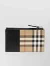 BURBERRY VINTAGE CHECKERED ZIP CARD CASE