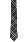 Burberry Vintage Scale Check Tie In Charcoal