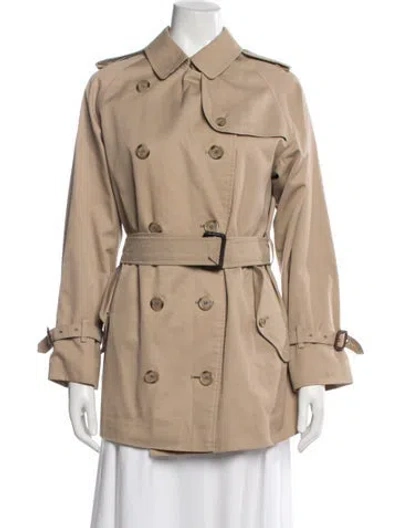 Pre-owned Burberry Vintage Utility Jacket In Brown