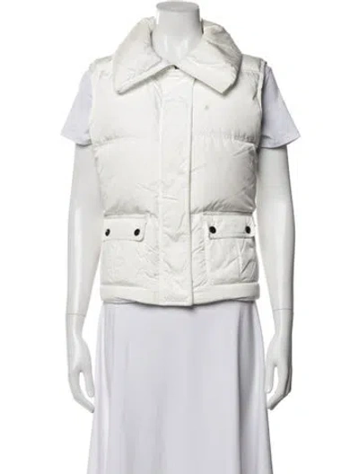 Pre-owned Burberry Vintage Vest In White