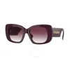 BURBERRY BURBERRY VIOLET GRADIENT BUTTERFLY LADIES SUNGLASSES BE4410 39798H 52