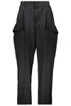 BURBERRY BURBERRY VIRGIN WOOL AND MOHAIR TROUSERS