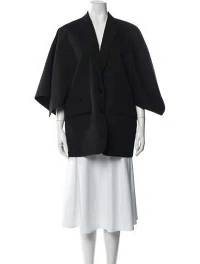 Pre-owned Burberry Virgin Wool Blazer W/ Tags In Multi