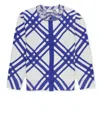 Burberry Virgin Wool Sweater In Blue