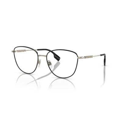 Burberry Virginia Demo Cat Eye Ladies Eyeglasses Be1376 1109 53 In Gold