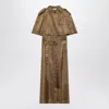 Burberry Viscose Twill Trench Dress