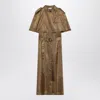 Burberry Viscose Twill Trench Dress