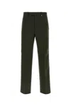 Burberry Wool Trousers With Back Pockets And Belt Loops