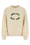 Burberry Off-white Thistle Logo Sweatshirt