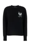 Burberry Wool-blend Mirrored Horse Sweater