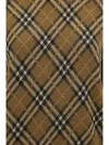 Burberry Check Pattern Ribbed Knit Skirt