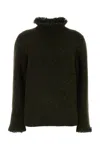 Burberry Fringe Sweater With T