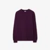 Burberry Ekd-print Cotton Sweatshirt In C1162
