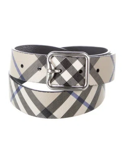 Pre-owned Burberry Waist Belt In Neutrals
