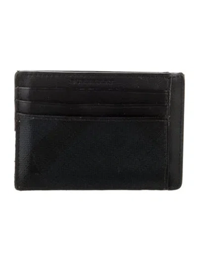 Pre-owned Burberry Wallet In Black