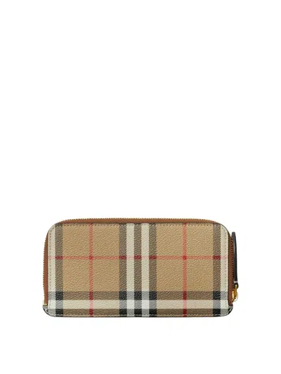 Burberry Wallet In Brown