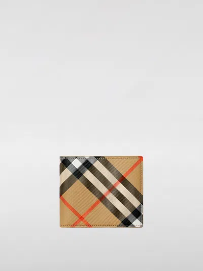 BURBERRY WALLET BURBERRY MEN COLOR NUDE,G51105226