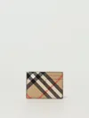 Burberry Check Card Case
