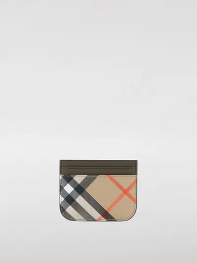 Burberry Wallet  Woman Color Earth In 土褐色