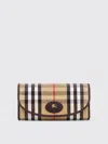 Burberry Wallet  Woman Color Red In Neutral