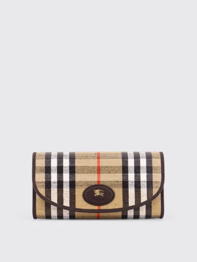 Burberry Wallet  Woman Color Red In Neutral