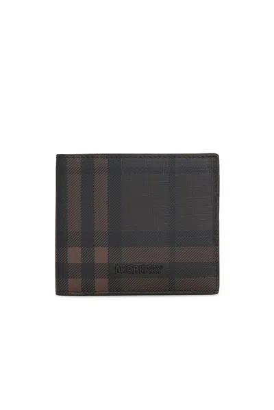 Burberry Wallet In Dark Brown