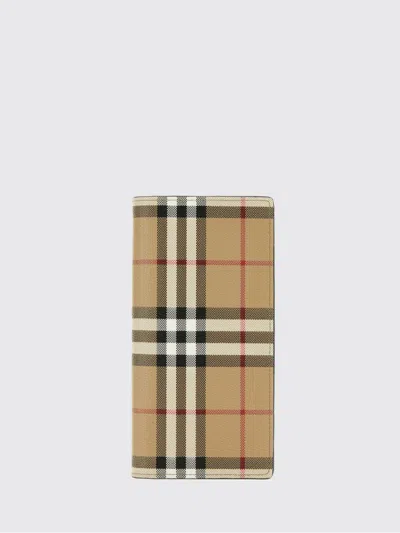 Burberry Wallet Men In Beige