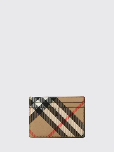 Burberry Wallet Men In Pink