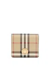 Burberry Small Book Wallet In Multicolour
