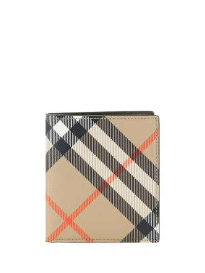 Burberry Wallet In Sand