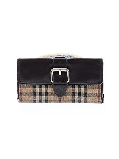 Pre-owned Burberry Wallet In Tan
