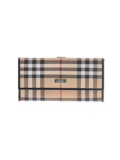 Pre-owned Burberry Wallet In Tan
