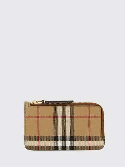 Burberry Wallet Woman In Brown