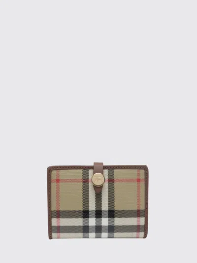 Burberry Wallet Woman Color Beige