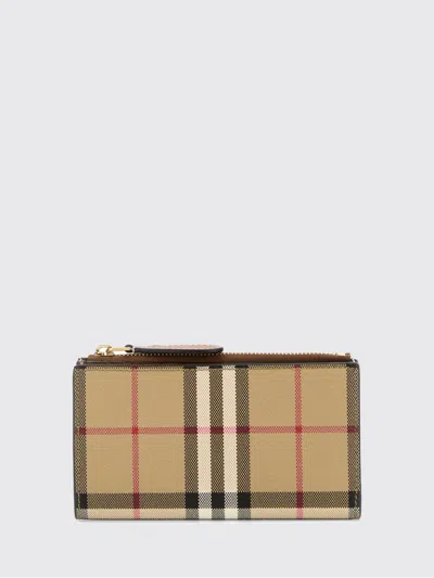 Burberry Wallet Woman In Purple