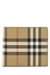 Burberry All-over Check Printed Bi-fold Wallet