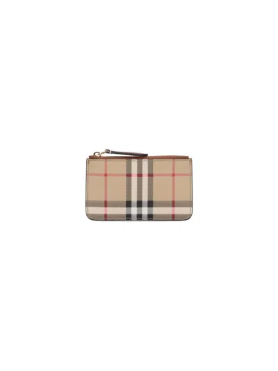 Burberry Wallets In Beige
