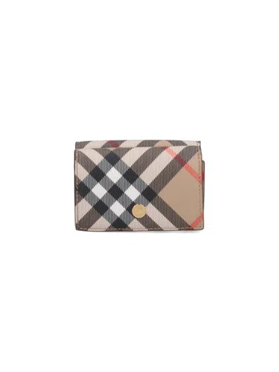 Burberry Wallets In Beige