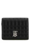 Burberry Small Lola Wallet In Leather In Black