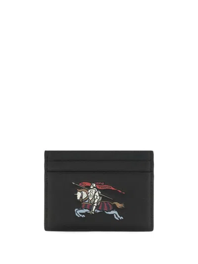 Burberry Ekd Card Holder In Black