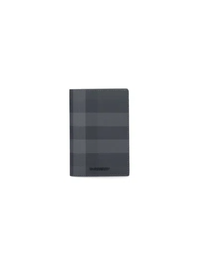 Burberry Wallets In Grey